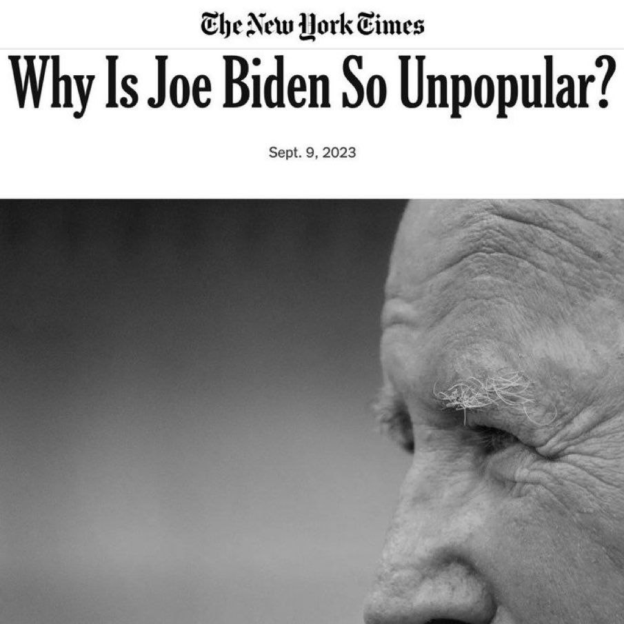 Всего 28% американцев считают, что Байден внушает доверие, и это на 24% меньше чем два года назад